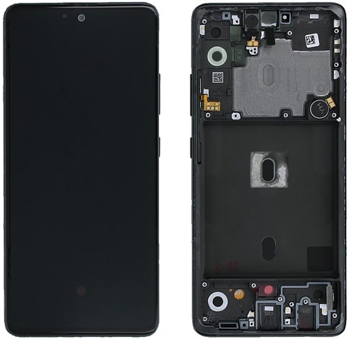 Samsung Galaxy A51 5G (A516F) Display LCD Complete Prism Cube Black (Service Pack)