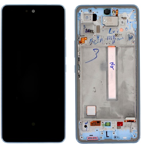 Samsung Galaxy A53 5G (A536B) Display LCD Complete Blue (Service-Pack)