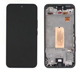 Samsung Galaxy A54 (A546B) Display LCD Complete With Frame Black (Service-Pack)