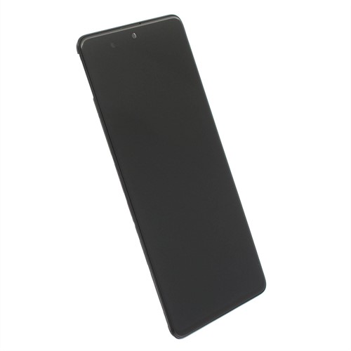 Samsung Galaxy A71 (SM-A715F) Display LCD Complete With Frame Black (Service-Pack)-2