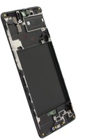 Samsung Galaxy A71 (SM-A715F) Display LCD Complete With Frame Black (Service-Pack)-3