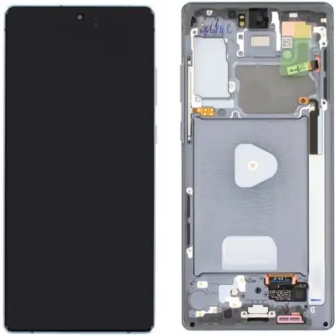 Samsung Galaxy Note 20 (N980F), Note 20 5G (N981B) Display LCD With Frame Mystic Grey (SOFT OLED)