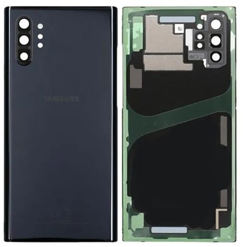 For Samsung Galaxy Note 10 Plus (N975, N976B) Back Cover Aura Black (Service-Pack)