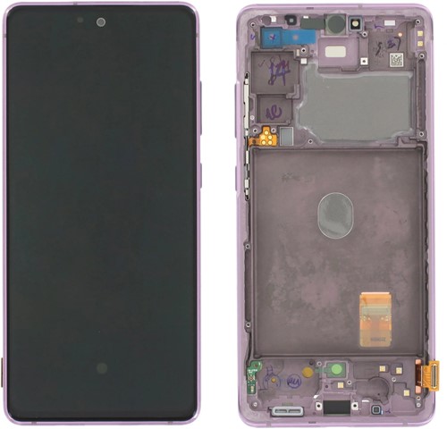Samsung Galaxy S20 FE (G780F) Display LCD Complete With Frame Cloud Lavender (Pulled)
