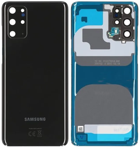 Samsung Galaxy S20 plus 4G, 5G (G985F, G986B) Back Cover Cosmic Black (Service-Pack)