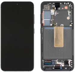Samsung Galaxy S23 (S911B) Display LCD Complete with Frame Green (Service Pack-Assembled)