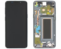 Samsung Galaxy S9 (G960F) Display LCD Complete Titanium Grey (Service Pack)