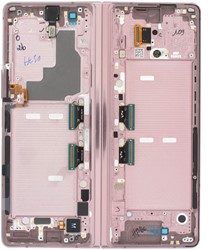 Samsung Galaxy Z Fold 2 5G (F916B) LCD Display complete Brown (Service-Pack)
