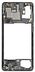 Samsung Galaxy A71 (A715F) Middle Frame Black (Service-Pack)