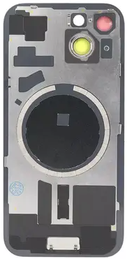 For Apple iPhone 15 Back Cover With Camera Lens + MagSafe Magnet Green (OEM-Premium)-2