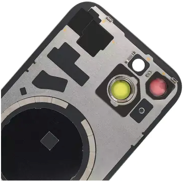 For Apple iPhone 15 Back Cover With Camera Lens + MagSafe Magnet Green (OEM-Premium)-3