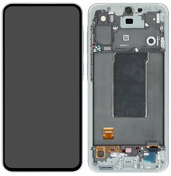 Samsung Galaxy A56 (A566B) Display LCD Complete With Frame Olive (Service Pack-Assembled)