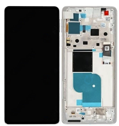 Motorola Moto G82 (XT2225) Display LCD With Frame Black (Service-Pack)