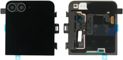 Samsung Galaxy Z Flip 7 FE (SM-F761B) Display LCD Outer  Complete With Frame Black (Service-Pack)