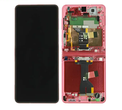Samsung Galaxy Z Flip 7 (F766B) Inner Display LCD Complete Red (Service-Pack)