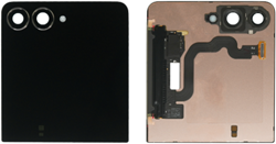 Samsung Galaxy Z Flip 7 (SM-F766B) Display LCD Outer Complete With Frame Black (Service-Pack)