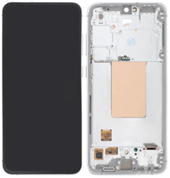 Samsung Galaxy S24 FE (S721B) Display LCD Complete with Frame Gray (Service Pack-Assembled)