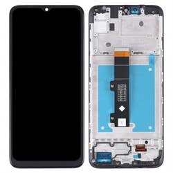 Motorola Moto E20 (XT2155) Display LCD With Frame Black (Service-Pack)