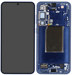 Samsung Galaxy S25 Plus (S936B) Display LCD Complete with Frame Navy (Service-Pack)