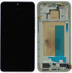 Xiaomi Poco F7 5G (2025) Display LCD Complete with Frame Silver (Service-Pack)