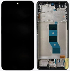 Xiaomi Poco M7 Pro (2024), Note 14 5G (2025) Display LCD Complete with Frame Green (Service-Pack)