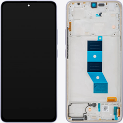 Xiaomi Poco M7 Pro (2024), Note 14 5G (2025) Display LCD Complete with Frame Purple (Service-Pack)