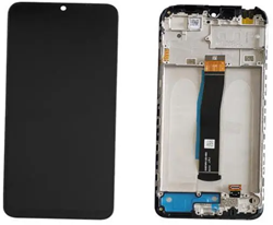 Xiaomi Redmi 10C, Poco C40 (2022) Display LCD Complete with Frame Black (Service-Pack)