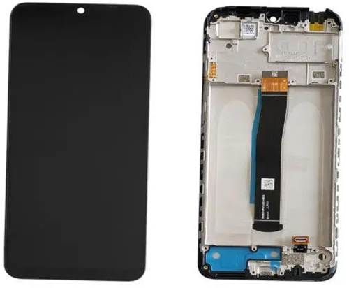 Xiaomi Redmi 10C, Poco C40 (2022) Display LCD Complete with Frame Black (Service-Pack)