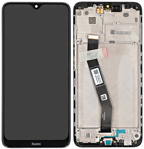 Xiaomi Redmi 8, Redmi 8A, Redmi 8A Pro (2019) Display LCD Complete with Frame Black (Service-Pack)
