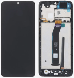 Xiaomi Redmi A3 4G, Poco C61 4G (2024) Display LCD Complete with Frame Black (Service-Pack)