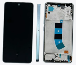 Xiaomi Redmi Note 13 4G (2024) Display LCD Complete with Frame Gold (Service-Pack)