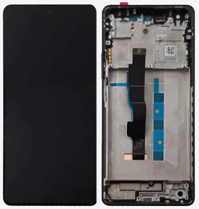 Xiaomi Redmi Note 13 5G Display LCD Complete With Frame Black (Service-Pack)