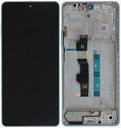 Xiaomi Redmi Note 13 5G Display LCD Complete With Frame Blue (Service-Pack)