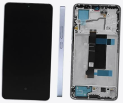 Xioami Redmi Note 13 Pro 5G, Poco X6 5G (2023) Display LCD Complete With Frame Purple (Service-Pack)
