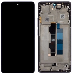 Xiaomi Redmi Note 14S Display LCD Complete With Frame Purple (Service-Pack)