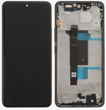 Xiaomi Redmi Note 15 Pro 4G (2025) Display LCD Complete with Frame Black (Service-Pack)