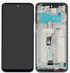 Xiaomi Redmi Note 9 Pro 4G, 9S, 9 Pro Max, 10 Lite, Poco M2 Pro (2020) Display LCD Complete with Frame Gray (Service-Pack)