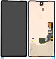 Google Pixel 7A 5G (2023) Display LCD Complete with Frame Black (Service-Pack)
