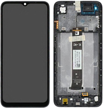 Xiaomi Redmi A1 (220733SI), A1 Plus (220733SFG) Display LCD With Frame Black X-384 (OEM-Equivalent)