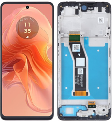 Motorola Moto G04 / G04s (2024) Display LCD Complete With Frame MT-114 (OEM-Equivalent)