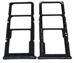 For Samsung Galaxy A40s (A407F-M305F) SIM Card Holder Black