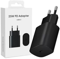 Samsung Adapter USB-C 25W TA8000 Black (Top Blister)