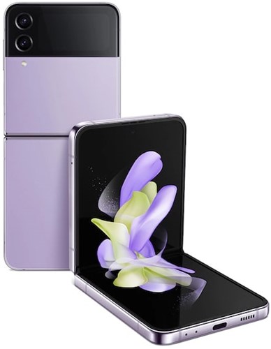 Samsung Galaxy Z Flip 4 (F721B) Display LCD Complete Phone Bora Purple (Pulled - complete Demo Phone)