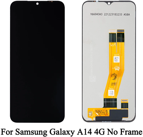 Samsung Galaxy A14 4G (A145P, A145R) LCD Display Without Frame Black (Service-Pack)