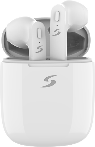 Soultech Freesound True Comfort Wireless TWS Bluetooth Earphones BH015B White