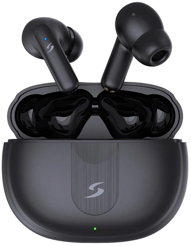 Soultech MagicPro Bluetooth Earphones ANC+ENC+Transparent Mode BH050S  Black