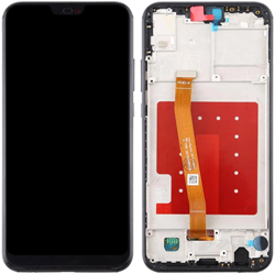 Huawei P20 Lite 2018 Display LCD Complete With Frame Black H-254 (OEM-Equivalent)