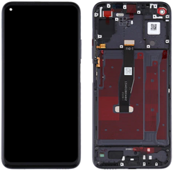 Huawei Nova 5T, Honor 20 Display LCD With Frame Black (OEM)
