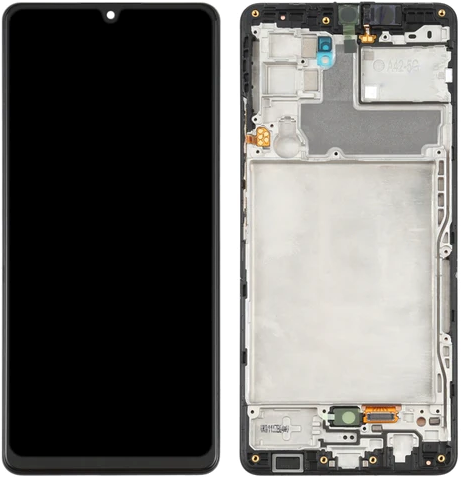 Samsung Galaxy A42 5G (A426B), M42 5G (M426) Display LCD With Frame Black (Refurbished)