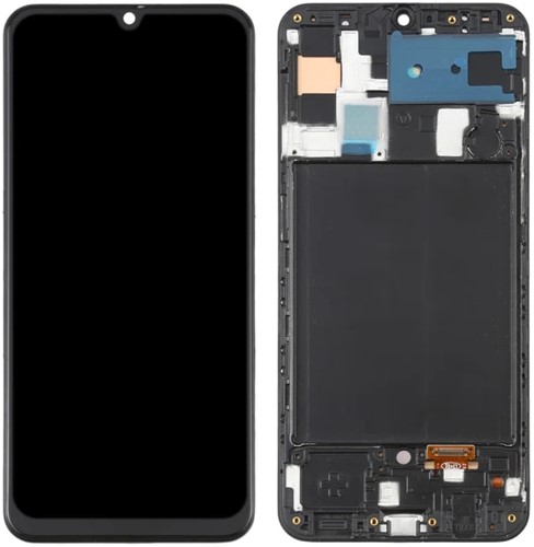Samsung Galaxy A50 (A505F) Display LCD Black With Frame (OLED)